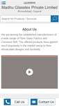 Mobile Screenshot of madhuglasstex.net